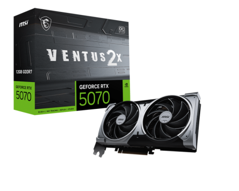 Componente PC NOI - MSI GeForce RTX 5070 12G VENTUS 2X OC