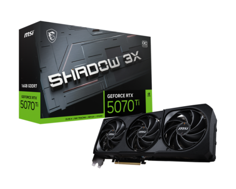 PC, Componente & Software - MSI GeForce RTX 5070 TI 16G SHADOW 3X OC