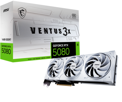 PC, Componente & Software - MSI VENTUS GEFORCE RTX 5080 16G 3X OC