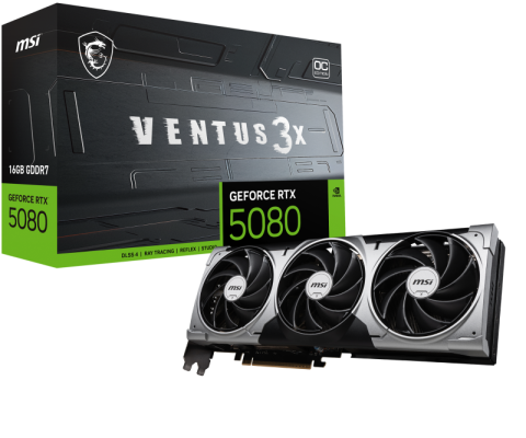 PC, Componente & Software - MSI VENTUS GeForce RTX5080 16G 3X OC