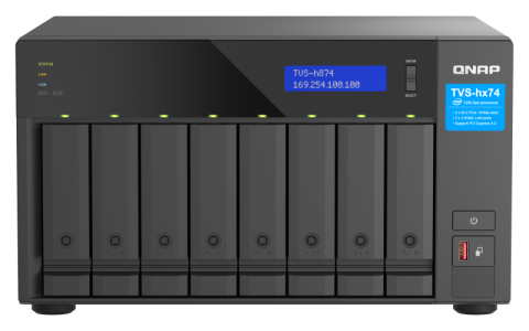 NAS - NAS QNAP H874 8-Bay, CPU Intel® Core i7