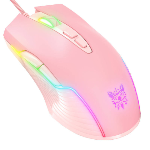 Mouse - ONIKUMA CW905 mouse de gaming roz
