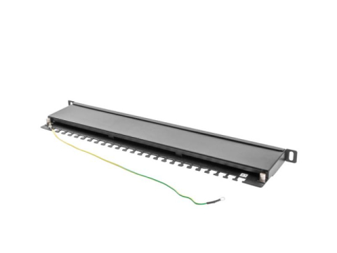 Retelistica - Patch panel 24 port. 0,5U Cat.5e FTP ng