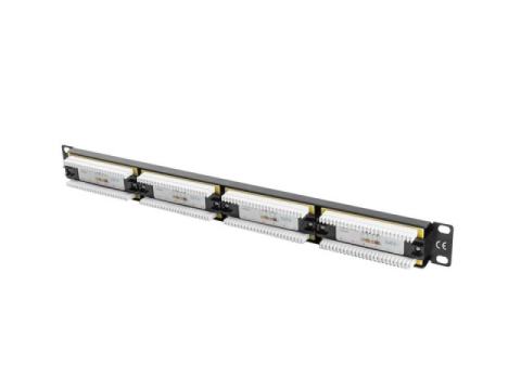 Alte accesorii retea - Patch panel 24 porturi 1U Cat.6 UTP ng