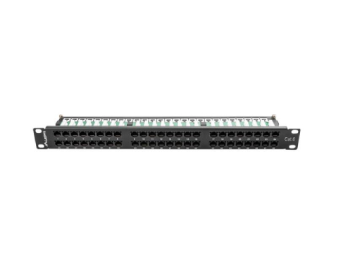 Alte accesorii retea - Patch panel 48 porturi 1U Cat.6 UTP ng