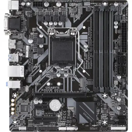 Placi de baza REFURBISHED - Placa de baza refurbished Gigabyte B360M DS3H, Socket 1151