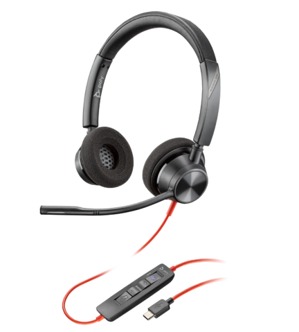 Periferice - Poly BW 3220 Stereo USB-C HS +USB-C/A