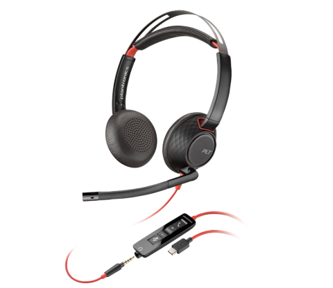 Casti audio - Poly BW 5220 USB-C HS +3.5mmP +USB-C/A