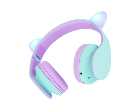 PowerLocus Casti copii Cat Purple/Teal [1]