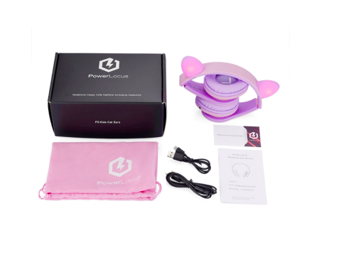 PowerLocus Casti copii KidsCat Purple/Pk [3]