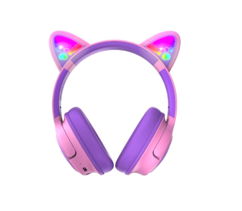 Periferice - PowerLocus Casti pentru copii Pink