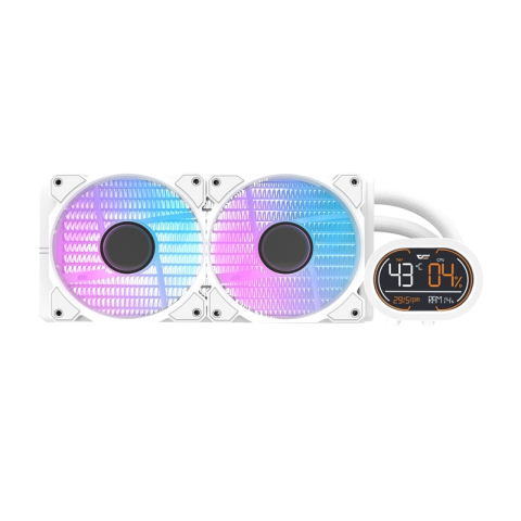 Coolere - Răcitor de apă Darkflash DH240D CPU (alb)