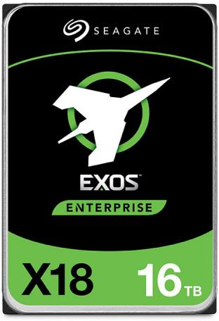 HDD Renew - Seagate Exos X18 16TB SAS 12Gb/s 7200 RPM -  factory recertified