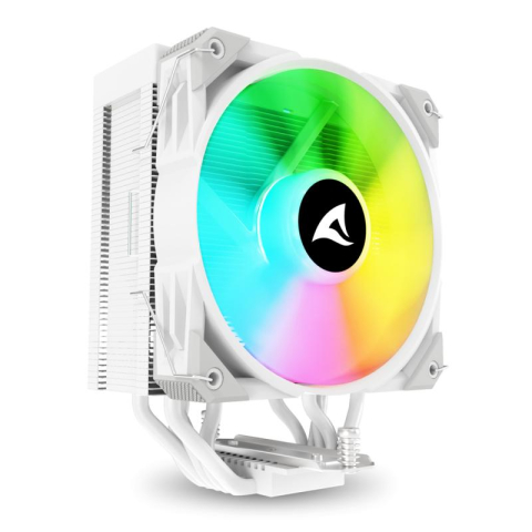 PC, Componente & Software - SHARKOON A50 RGB WHITE AIR COOLER