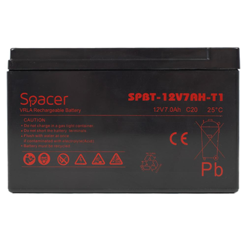 SPC ACUMULATOR UPS 12V/7Ah terminal F1 [1]