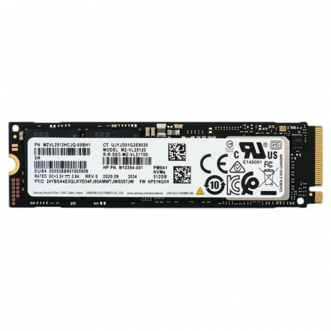 PC, Componente & Software - SSD Samsung, 512 GB M.2, 2280 PCI-E x4, Negru, bulk