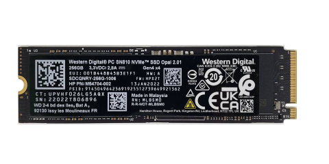 PC, Componente & Software - SSD Western Digital SN810, 256GB, M.2 2280, PCIe Gen 4.0 x4, bulk