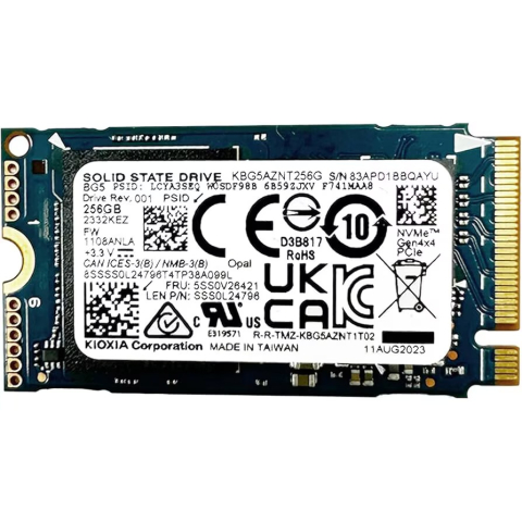 PC, Componente & Software - SSD Kioxia BG5 256GB, NVMe™ PCIe® Gen4 x4, M.2 2242