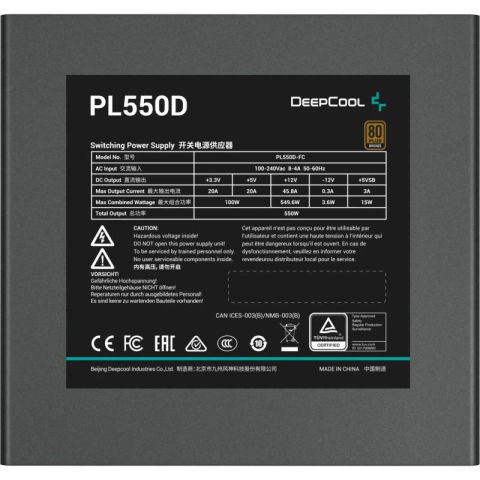 SURSA DEEPCOOL PL550D V2 [2]