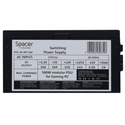 Sursa Spacer ATX Modulara 500W [1]