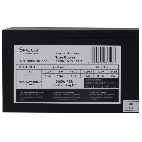 Sursa Spacer ATX TP500 500W [2]