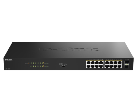 Retelistica - Switch D-Link 16 port GE PoE Unmanaged