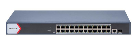 Retelistica - SWITCH HIKVISION 24+2 GIGABIT POE 370W