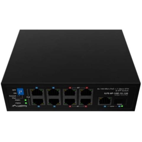 Retelistica - Switch Lanberg 4XBT 4XAT SFP/ETH