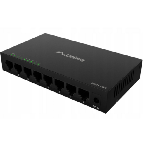 Retelistica - Switch Lanberg DSM1-1008 8X 1GB/S