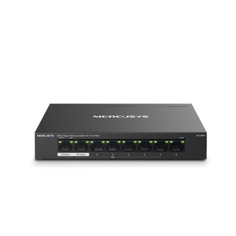 Retelistica - Switch Mercusys Desktop 8 por GB MS108GP