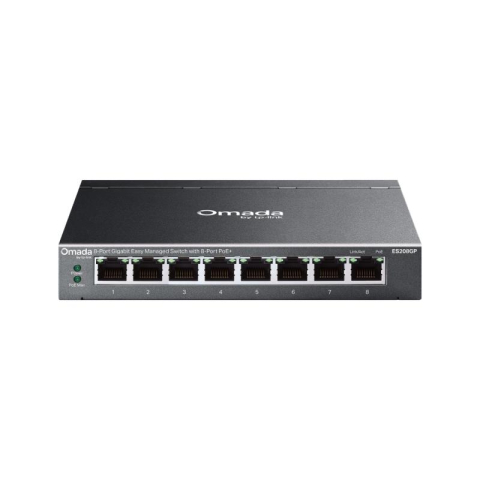 Retelistica - Switch TP-Link ES208GP 8-Port Gigabit