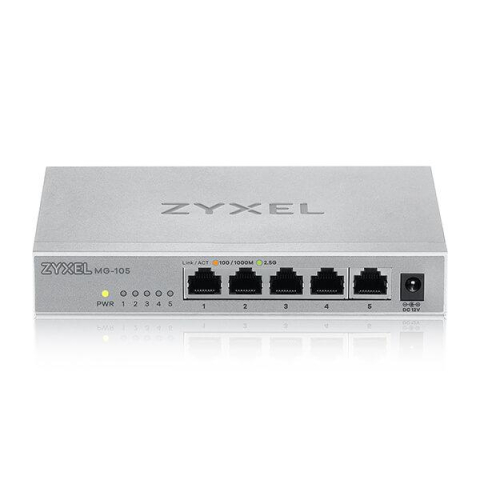 Retelistica - SWITCH ZYXEL XMG105H 8 PORT POE  1 SPF+