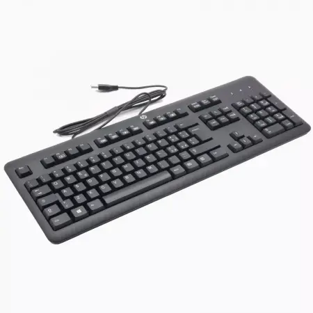 Tastatura HP 672647-063, Full-size, Wired, Negru, Standard, Limba ITALIANA [1]