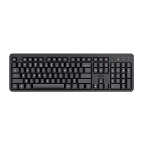 PC, Componente & Software - Tastatura Trust Ody II Wireless, negru