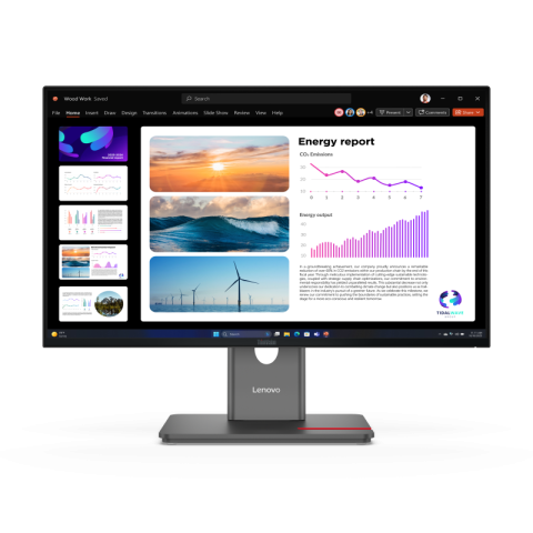 Monitoare - ThinkVision P24Q-40 23.8" QHD IPS 3Y