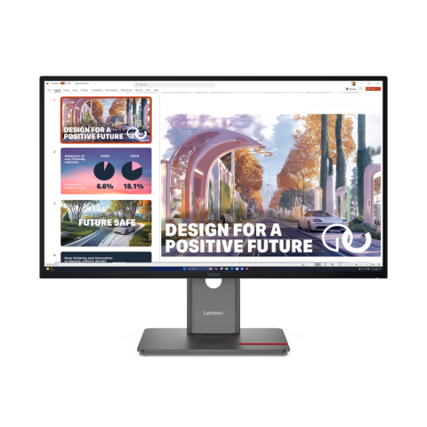 Monitoare - ThinkVision P27QD-40 27" QHD IPS 3Y