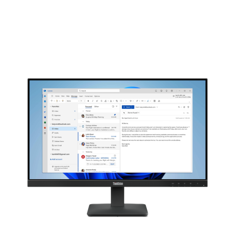 Monitoare - ThinkVision S24-4e 24 inch Monitor