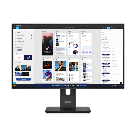 Monitoare - ThinkVision T32UD-40 31.5" UHD IPS 3Y