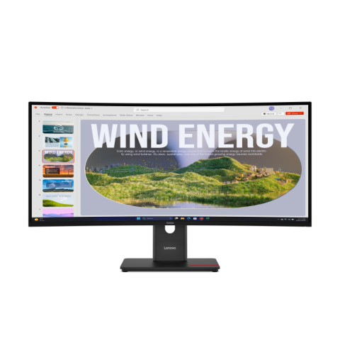 Monitoare - ThinkVision T34WD-40 34" IPS WQHD 3Y