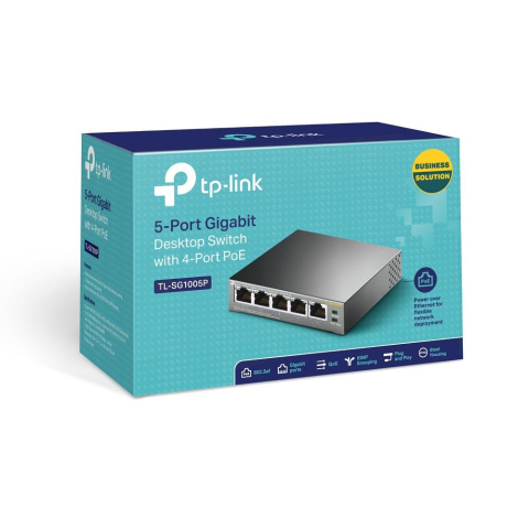 TL 5-PORT GB DESKTOP SWITCH+4PORTPOE V2 [1]