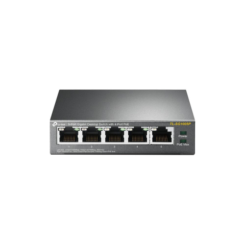 Retelistica - TL 5-PORT GB DESKTOP SWITCH+4PORTPOE V2