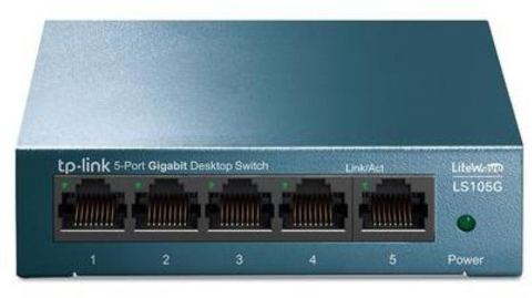 Retelistica - TP-LINK 5-PORT GIGABIT SWITCH LS105G