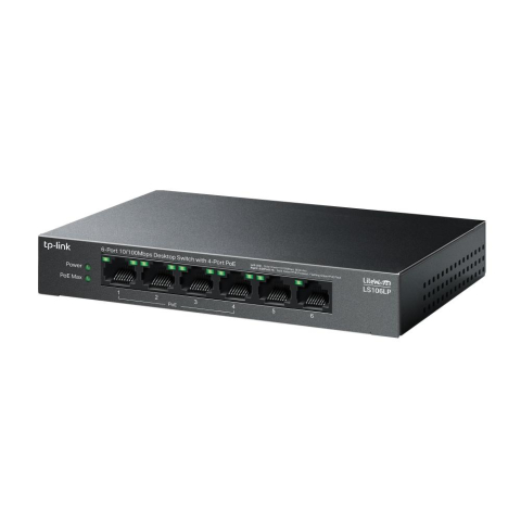 Retelistica - TP-LINK 6-PORT GIGABIT SWITCH LS106LP