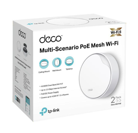 TP-LINK DECO X50-POE AX3000 MESH 2PK [1]