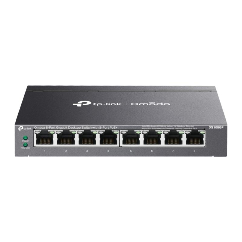 Retelistica - TP-Link DS108GP Omada 8-Port Gigabit