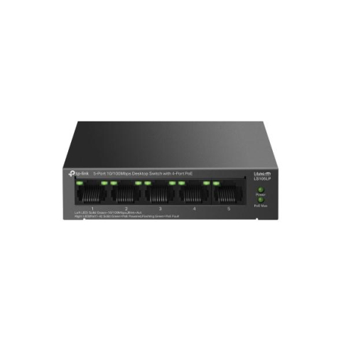 Retelistica - TP-LINK LS105LP 9 PORT 10/100 SWITCH POE