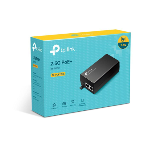 TP-LINK POE+ INJECTOR 2.5G TL-POE260S [1]