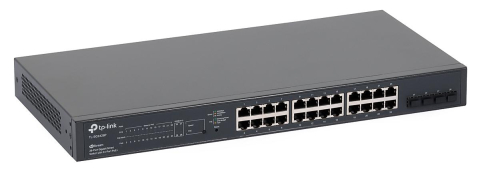 Retelistica - TP-LINK SWITCH 28P GB SM 24POE JETSTREAM