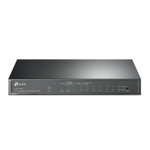 Retelistica - TPL SW 10P-GB  8 POE MANAGED SWITCH