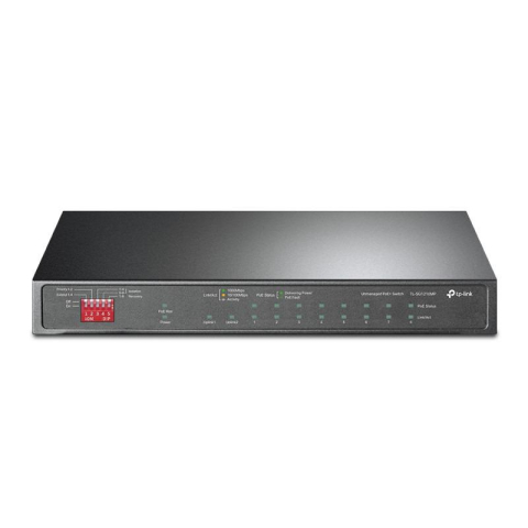Switch-uri - TPL SW 10P-GB  8 POE UNMANAGED SWITCH